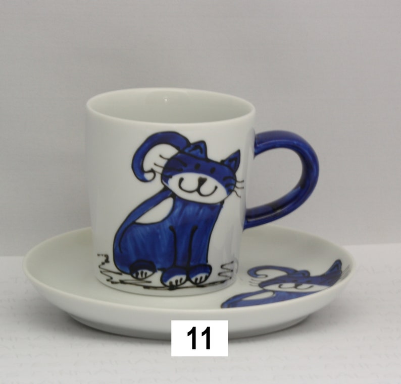 Espresso-Tasse aus Kollektion Katzen 4-11