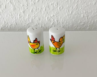 Mini-Salzstreuer, 1 Stück, aus Kollektion „Bunte Hühner“