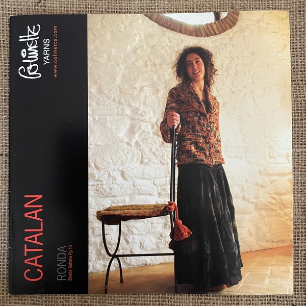 Colinette Knitting Pattern Booklet - Catalan