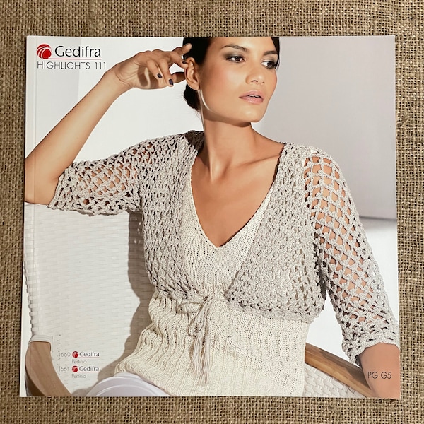 Gedifra Highlights 111 Knitting Pattern Book