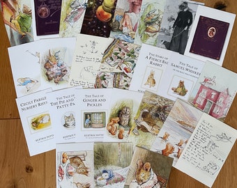 Set Of 25 Beatrix Potter Postcards