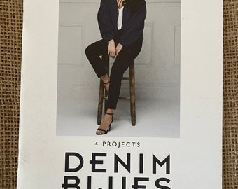 Rowan Denim Blues  Knitting Pattern Book