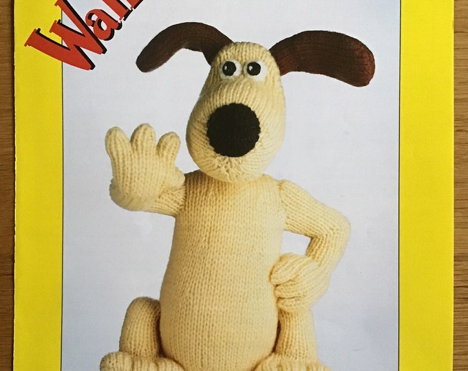 Knitting Pattern for Wallace and Gromit Gromit by Alan Dart Etsy