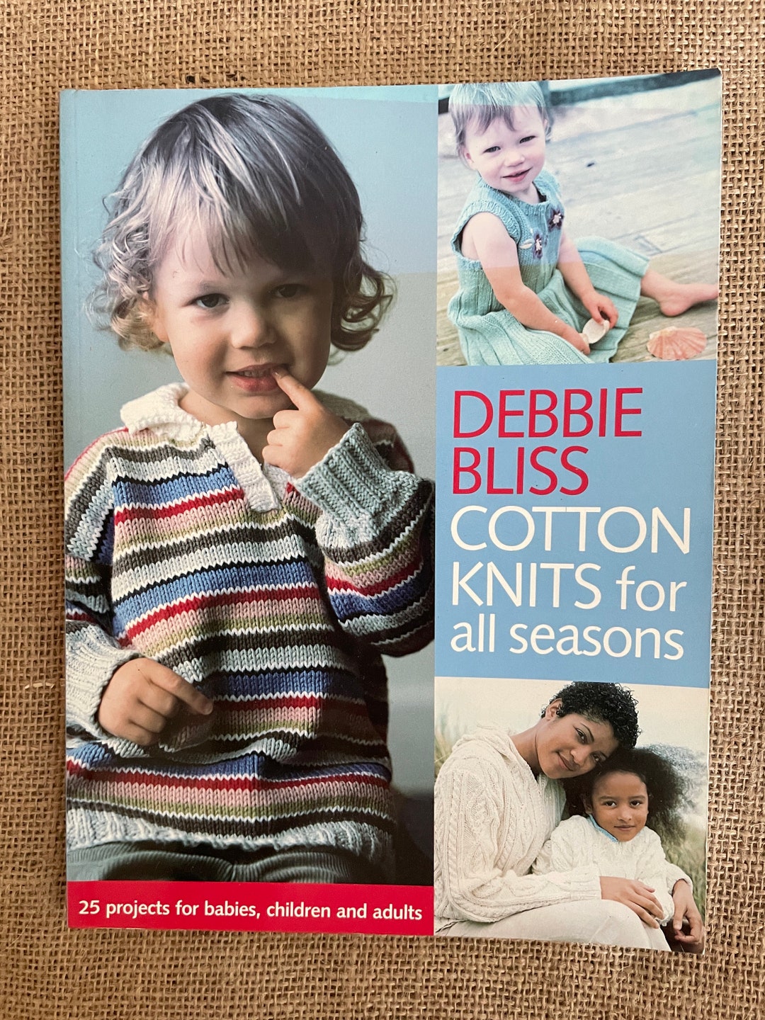 Debbie Bliss Knitting Pattern Book Cotton Knits for All Seasons Etsy