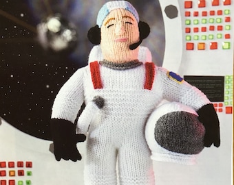 Alan Dart Knitting Pattern for To Boldly Go Incredible Astronaut