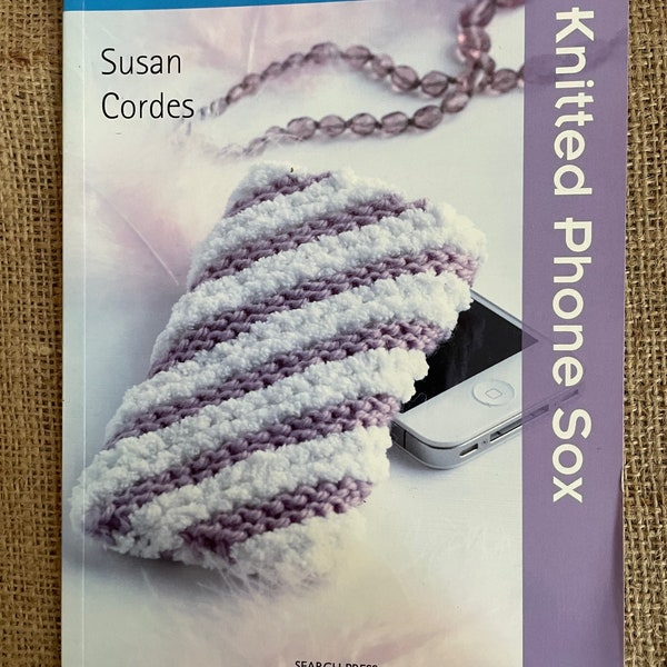 Knitting Pattern Book. Knitted Phone Sox (Twenty to Make)