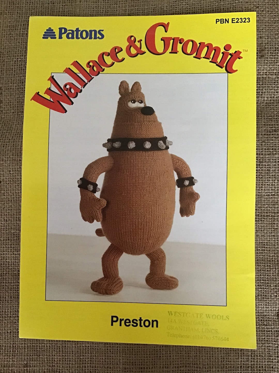 Knitting Pattern for Wallace and Gromit Preston Toy by Alan Dart Etsy