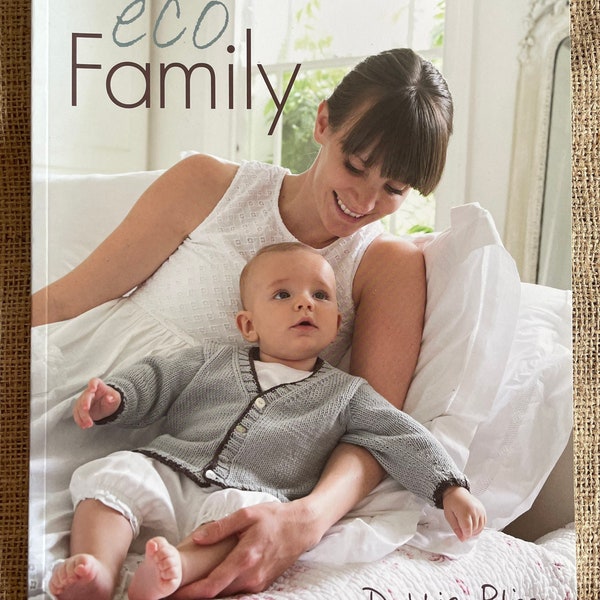 Livre de modèles de tricot Debbie Bliss - Eco Family