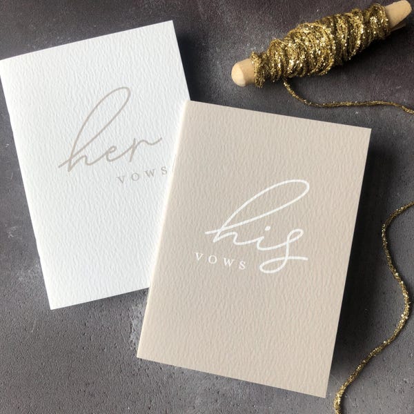 Livres de vœux de mariage || Lot de 2 livres || Ses vœux || Cérémonie de mariage