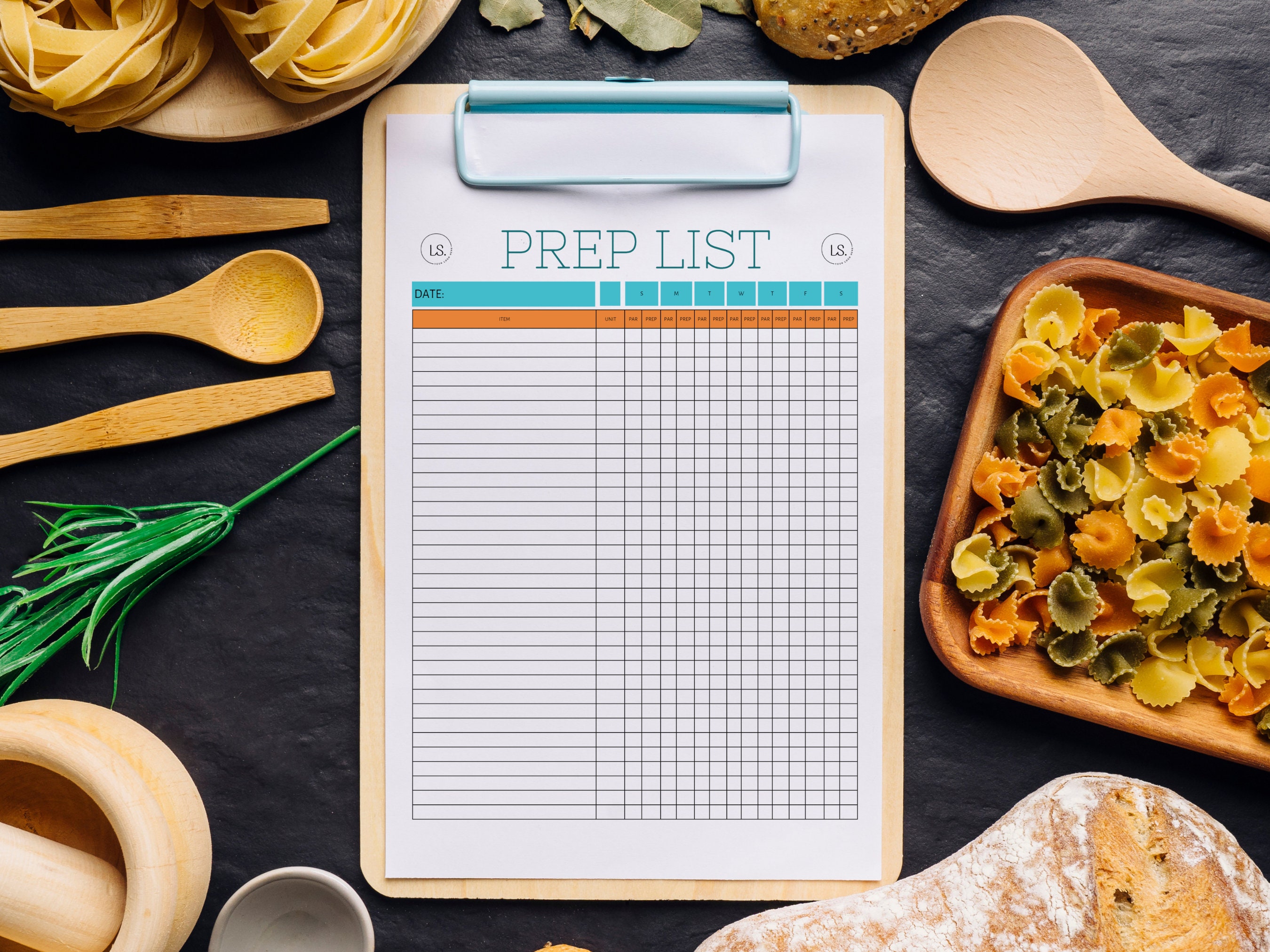 Prep and Par List for Kitchens Food Prep List Edit Free With Etsy Prep and Par List for Kitchens Food Prep List Edit Free With Etsy