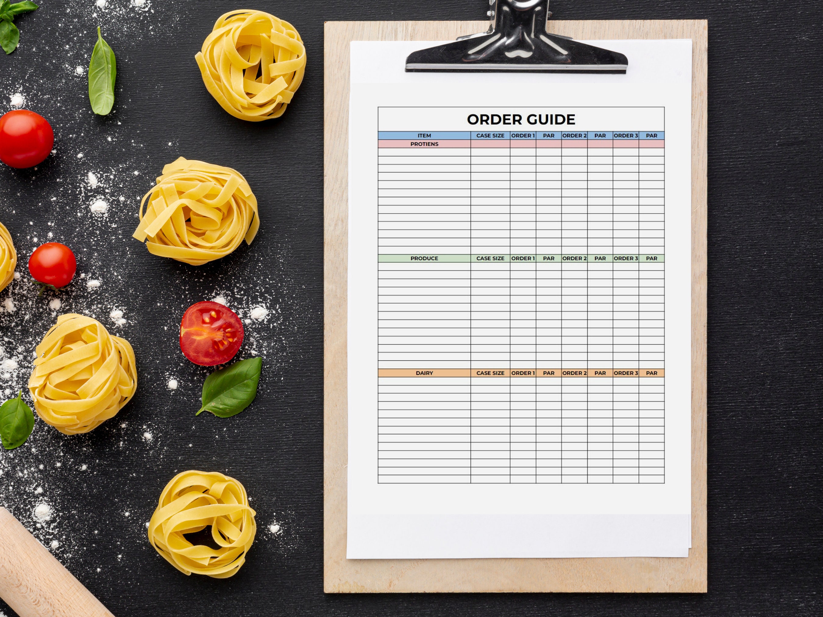 Order Guide for Restaurants and Bars, Restaurant Par List, Ordering Order Guide for Restaurants and Bars, Restaurant Par List, Ordering