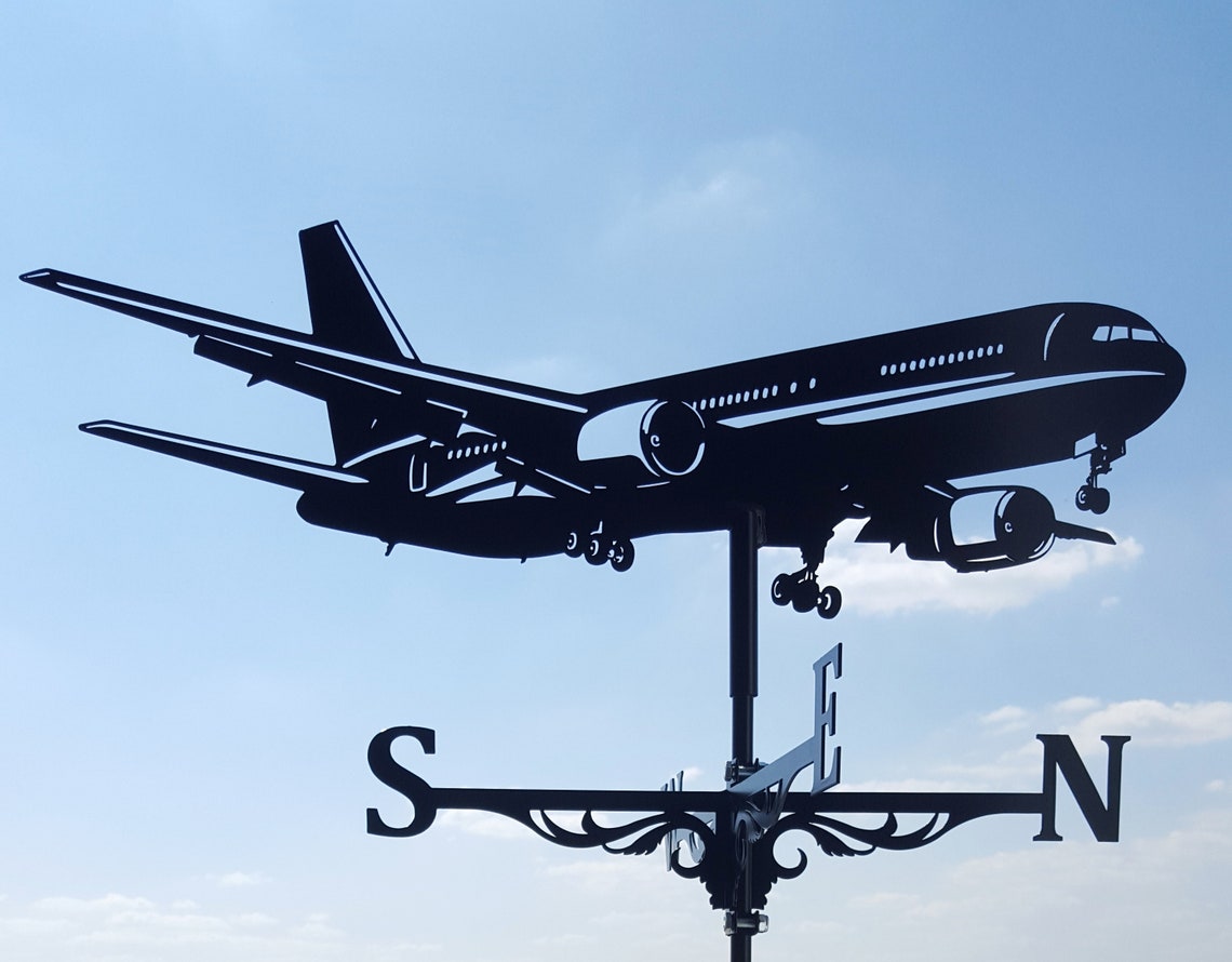 Boeing Aircraft Metal Weathervane Etsy