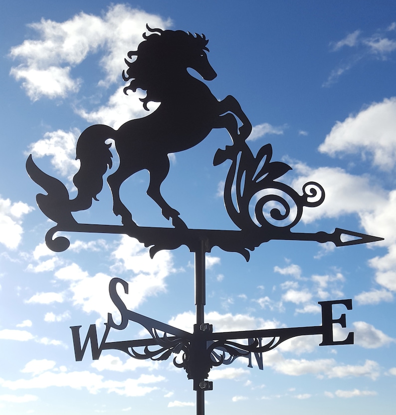 EXTRA LARGE Horse Metal Weathervane Etsy