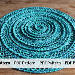 The Ripple Effect Mandala Crochet Pattern