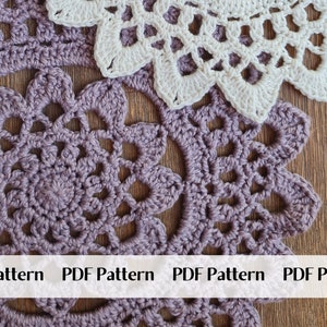 Mandala Crochet Pattern, Happy Sun Mandala Crochet PDF Pattern