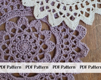 Haakpatroon Happy Sun-mandala: pdf voor beginners