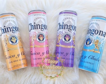Chingona Toxica y chula tumbler, cabrona tumbler, 20oz chingona Tumbler