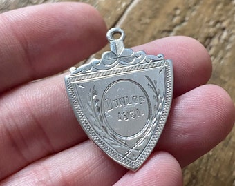 silver watch fob