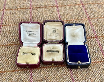アンティーク雑貨 US Vintage ring box 4 Mini Vintage Ring Box - 4 Styles | Abbott Atelier Jewelry