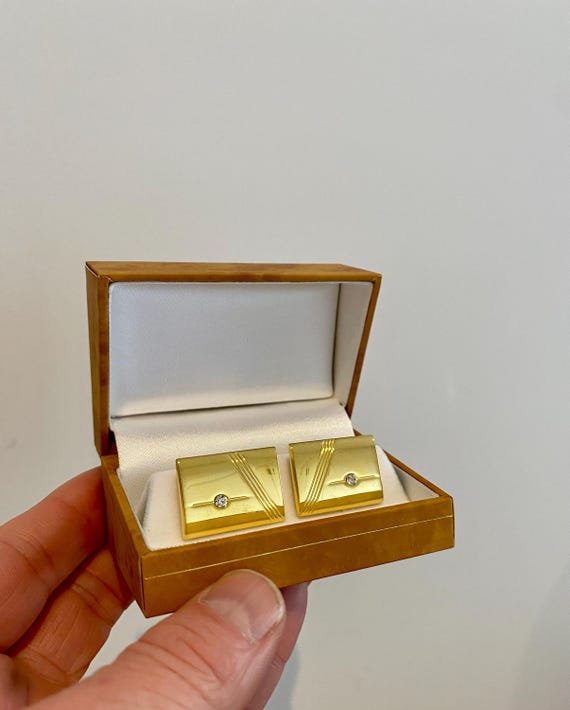 Pendentif Et Boutons De Manchettes émaillés - Vintage 1970