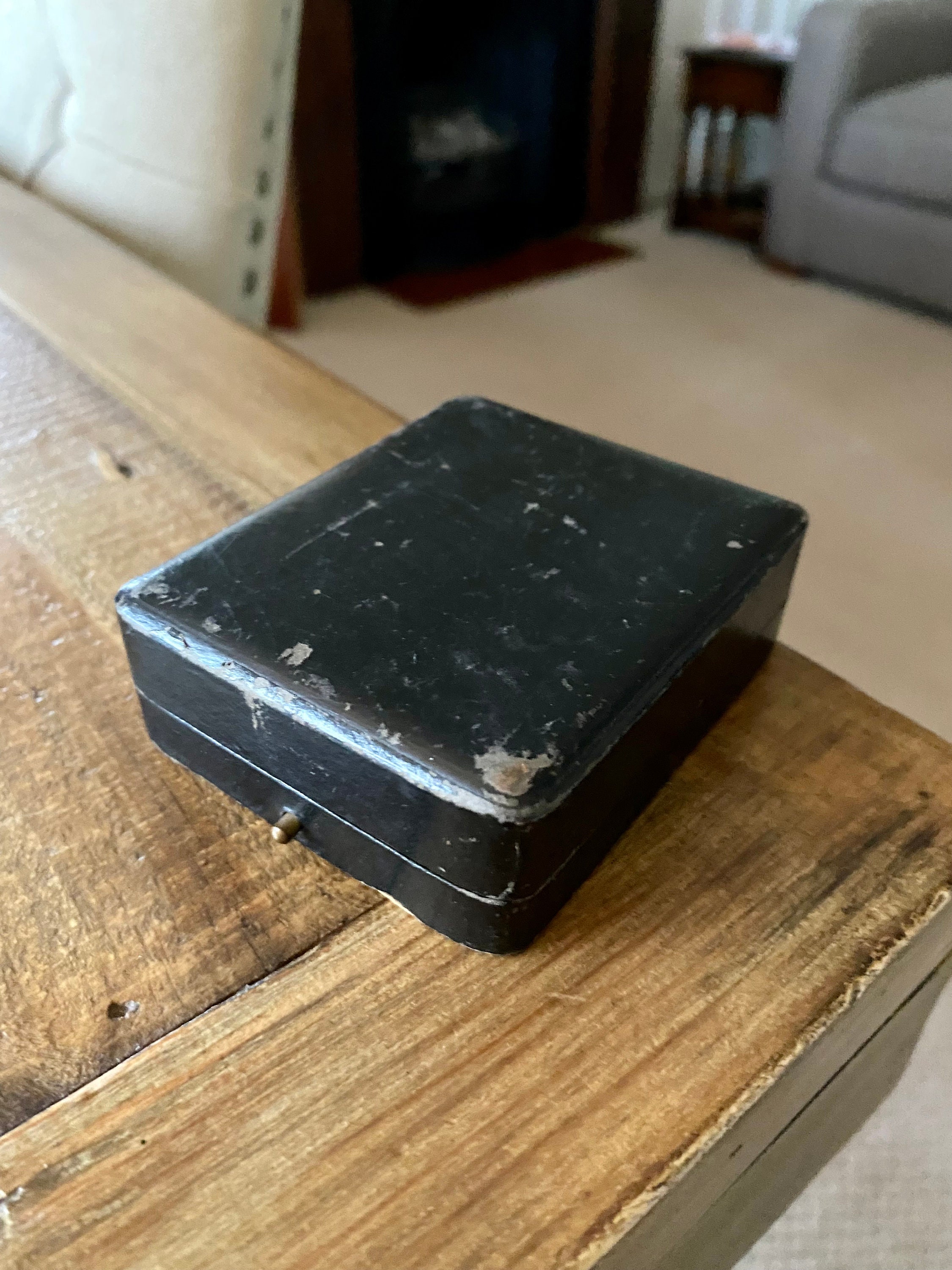 Wonderful Vintage Pocket Watch Box. Antique Jewelry Box. Old Etsy