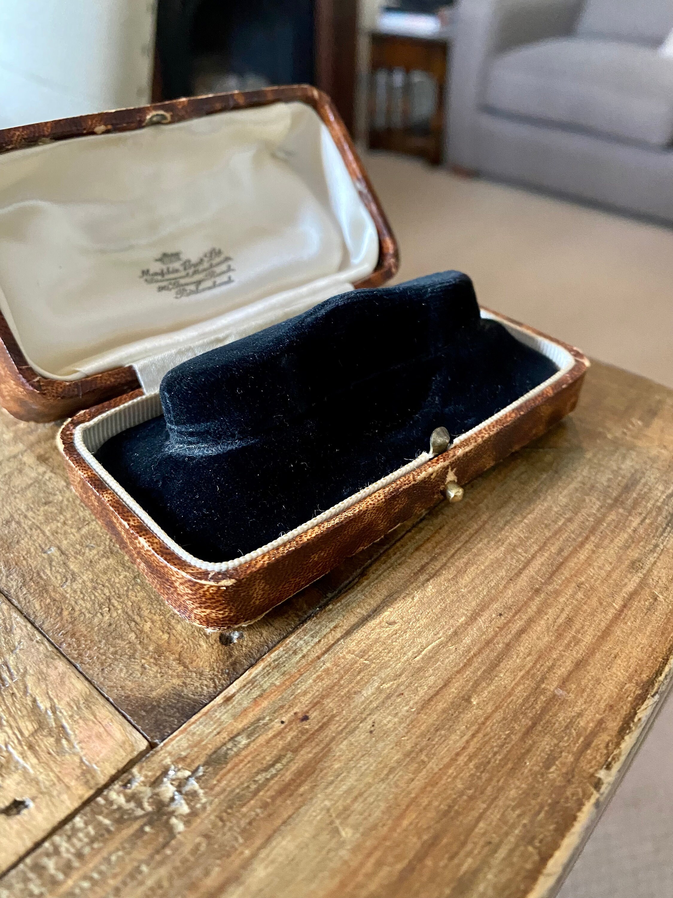 Vintage Jewellery Box for a Watch. Antique Jewelry Box. Etsy