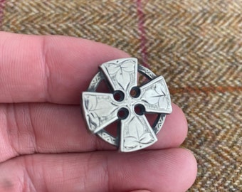 Lot De 4 Broches Anciennes En Argent Massif - Pendentif Vintage - Bijou Antique