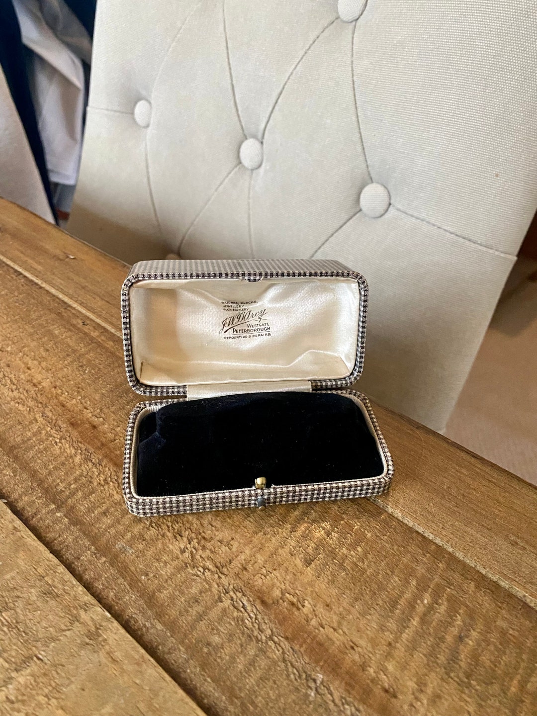 Antique Watch Box. Vintage Jewellery Box. Antique Jewelry Box. Etsy