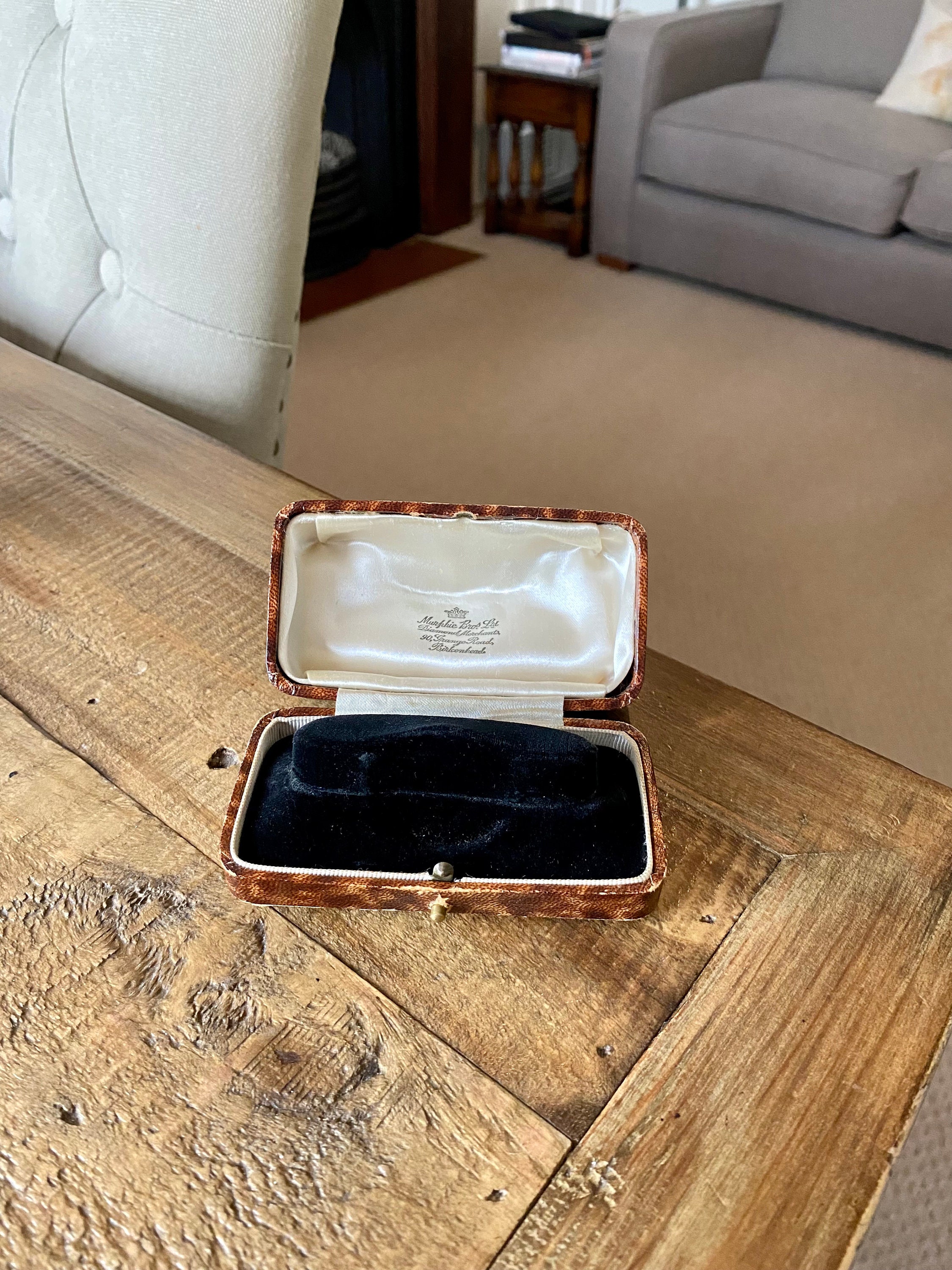 Vintage Jewellery Box for a Watch. Antique Jewelry Box. Etsy