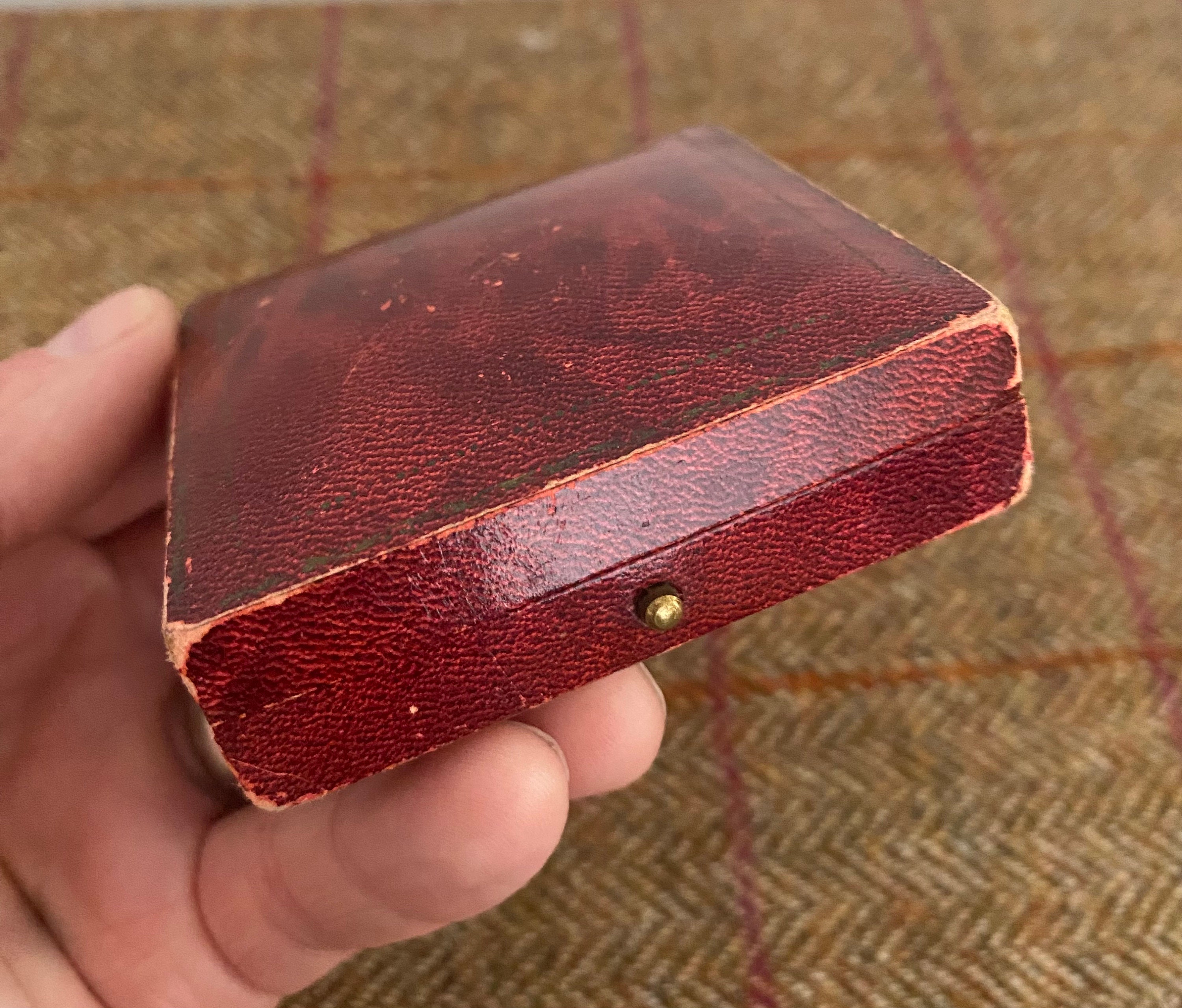 Vintage Jewellery Box. Antique Jewelry Box. London Jewellers