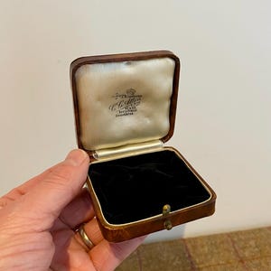 Vintage Jewellery Box. Antique Jewelry Box. Chichester Jewellers Box