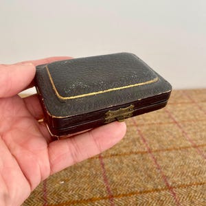 Vintage Jewellery Box. Antique Jewelry Box for cufflinks & shirt studs