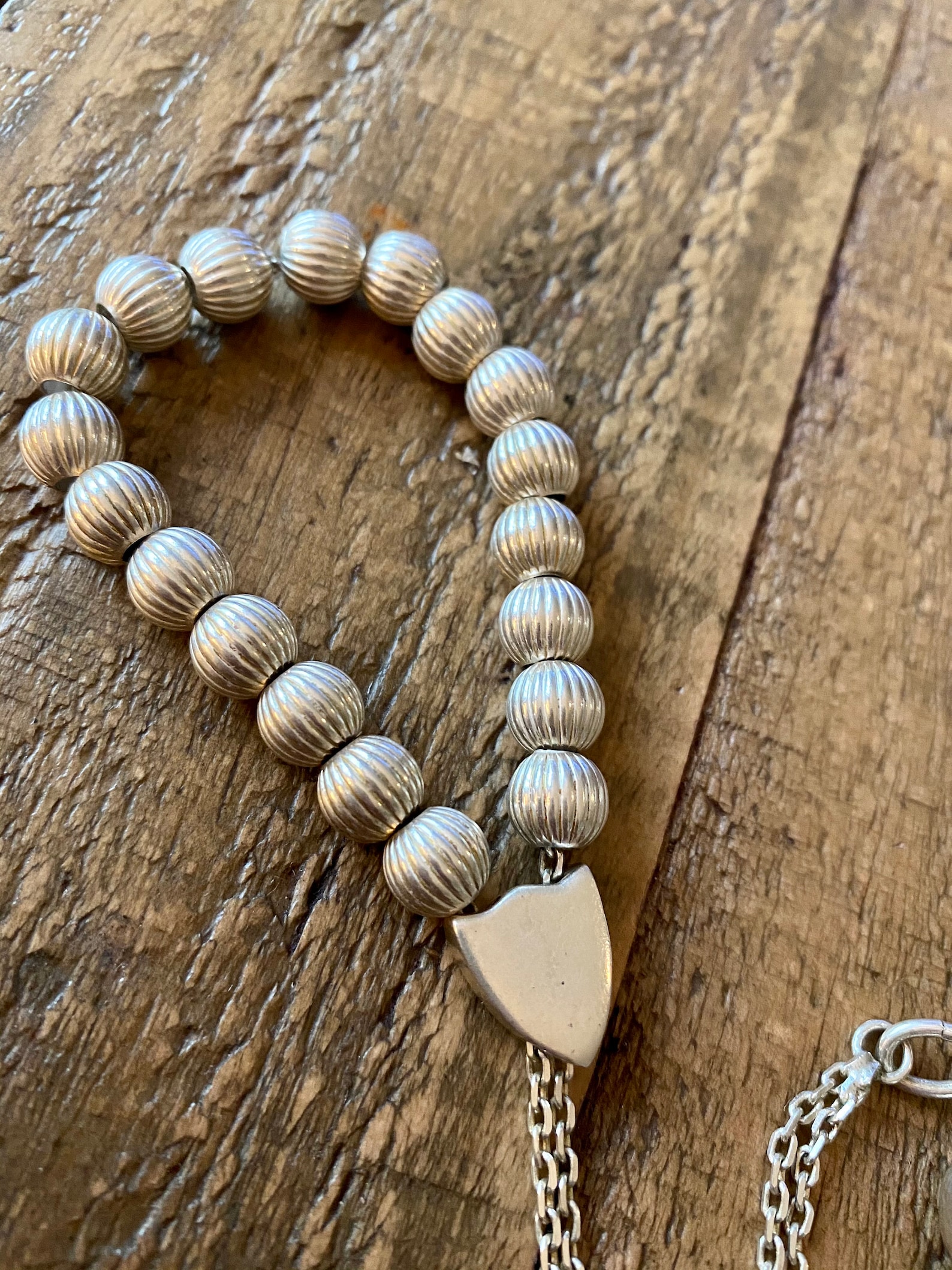 Vintage Sterling Silver Worry Beads. Silver Prayer Beads. Etsy