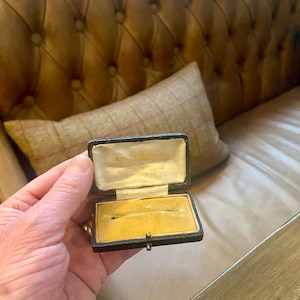 Vintage Jewelry Box. Antique Jewellery Box. Vintage Brooch Box. Jewellers Shop Display case