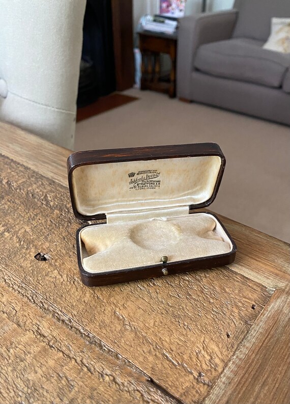 Antique Watch Box. Vintage British Jewellery Box. Antique Etsy