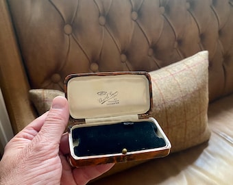 Vintage Jewellery Box for a watch. Antique Jewelry Box. Antique Watch Box