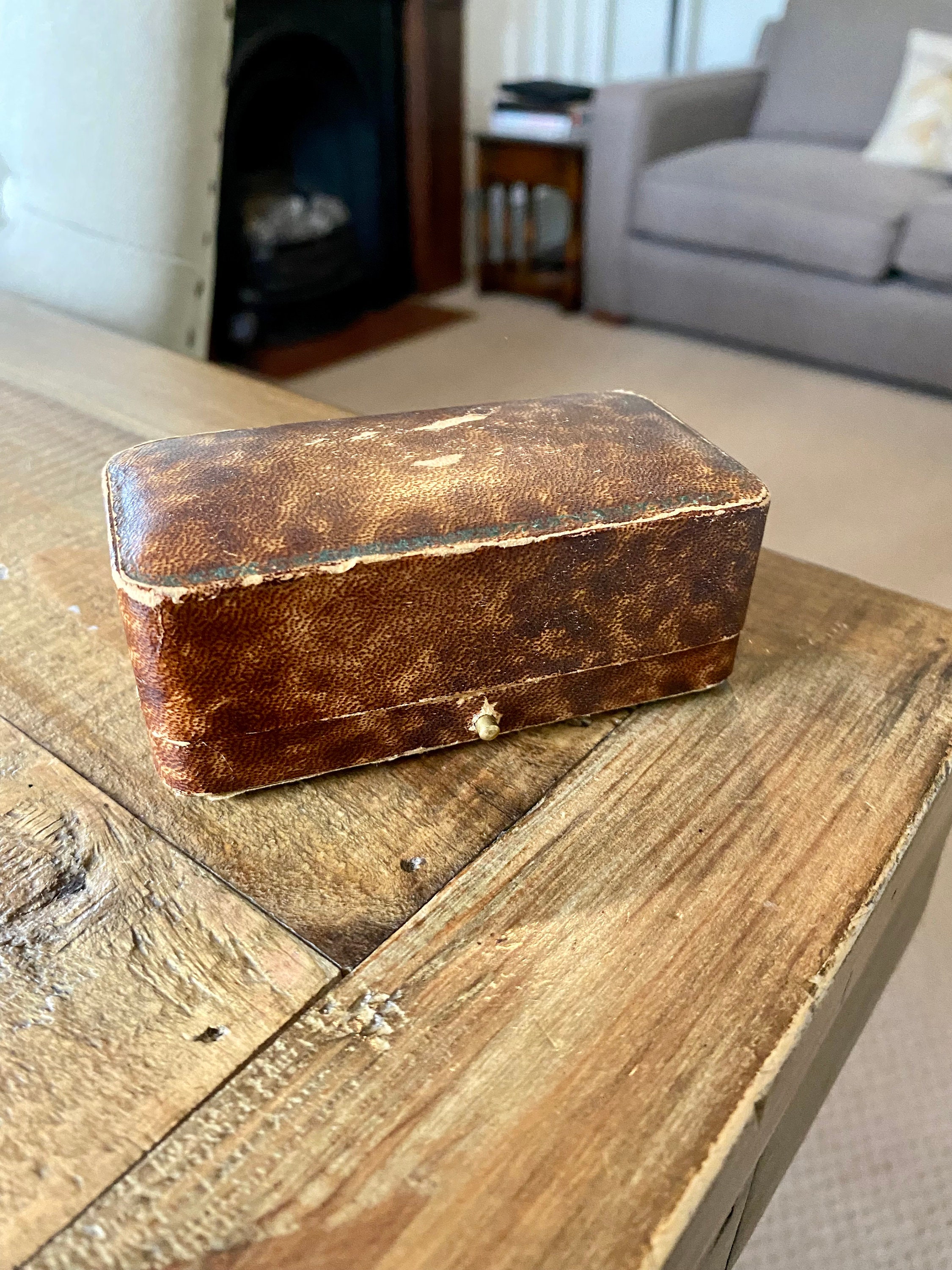 Vintage Jewellery Box for a Watch. Antique Jewelry Box. Etsy