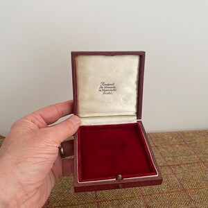 Vintage Jewelry Box. Antique Jewellery Box. Bristol Jewellers