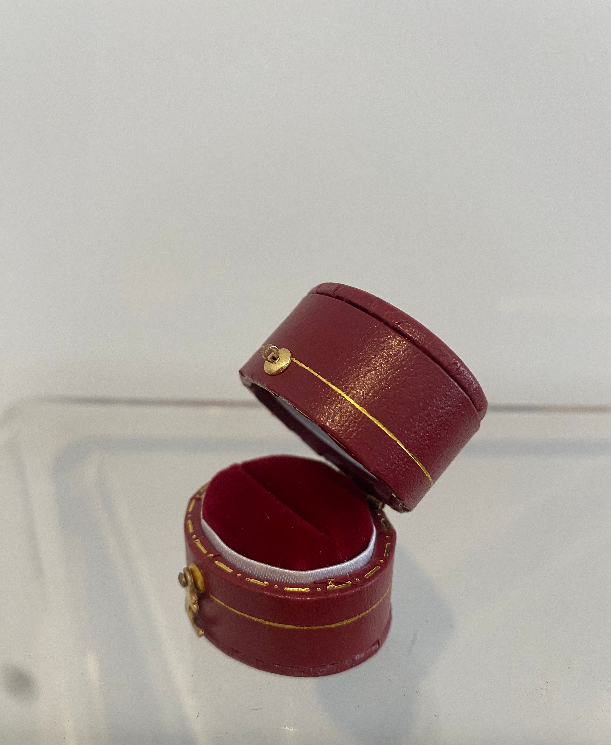 Victorian Style Ring Box. Vintage Style Jewellery Box. Box for