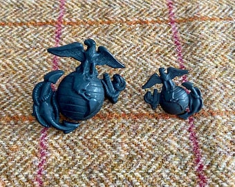 ヴィンテージの米海兵隊カフスボタン - Etsy 日本