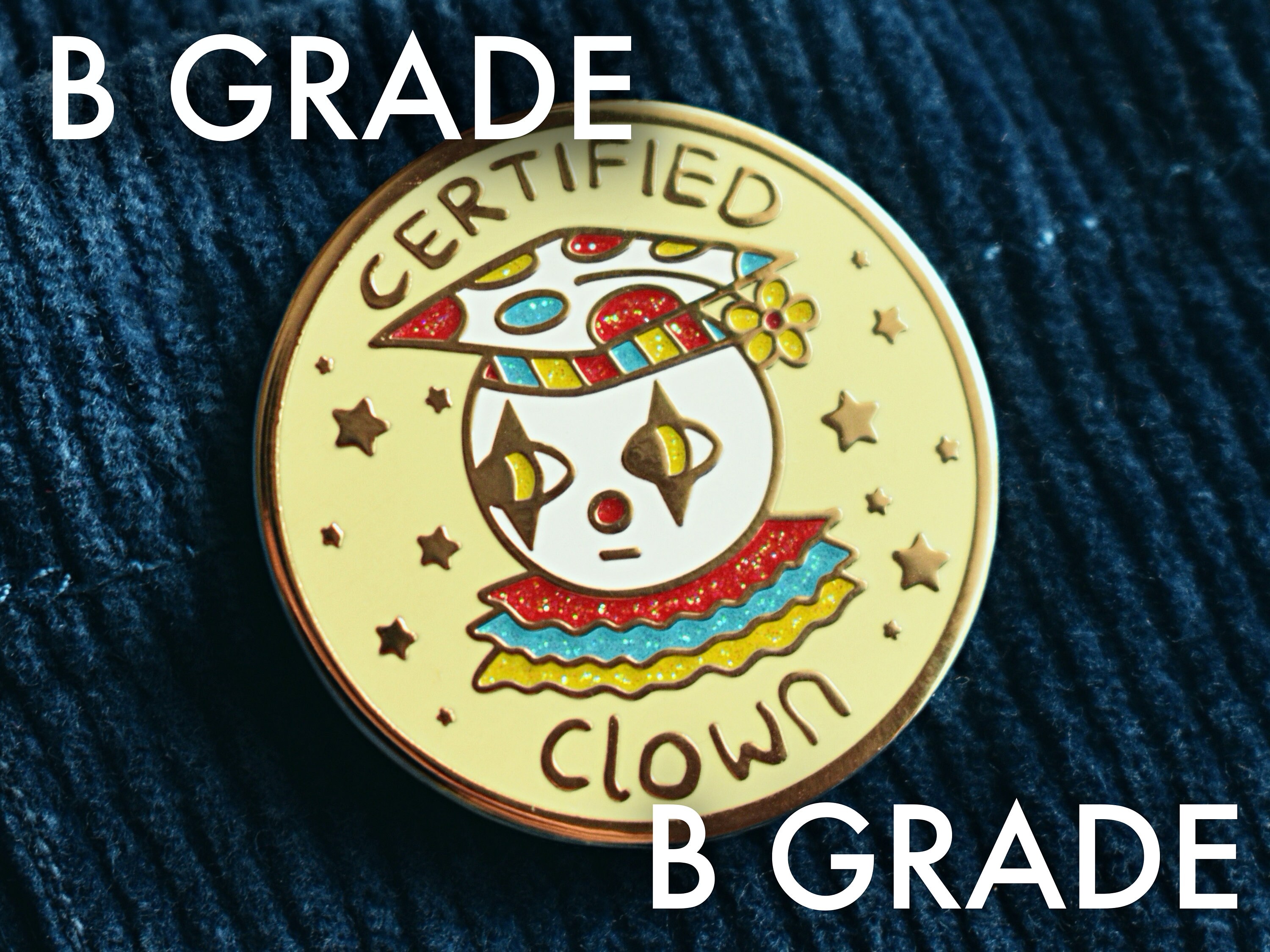 B Grade / Flawed Fairy Tail Guild Symbol Inspired Enamel Pin 