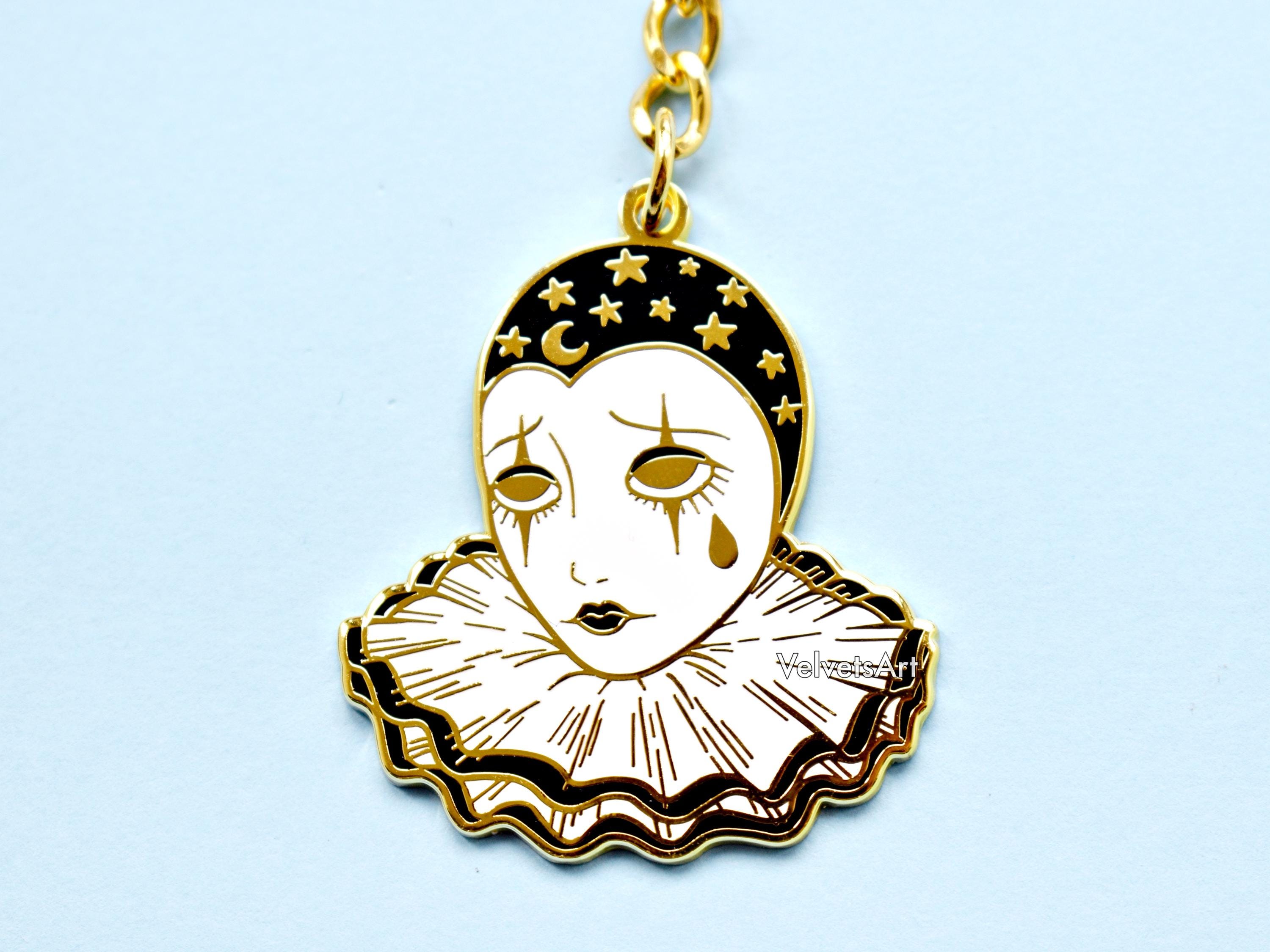 Pierrot Clown Pins - Etsy