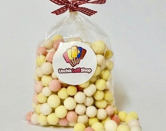 Vanille Dauerlutscher Bonbons – handgemacht – nostalgisch & süß – Geschenkidee – Gastgeschenk – Süßigkeiten – Uschis Lolli Shop - Bestseller