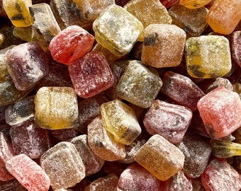 Uschis-Lolli-Shop - Anis Bonbons mit Salmiakpastillen - handgemacht - Bonbons - Geschenkidee - Kräuterbonbons - Halsbonbon - Lollishop