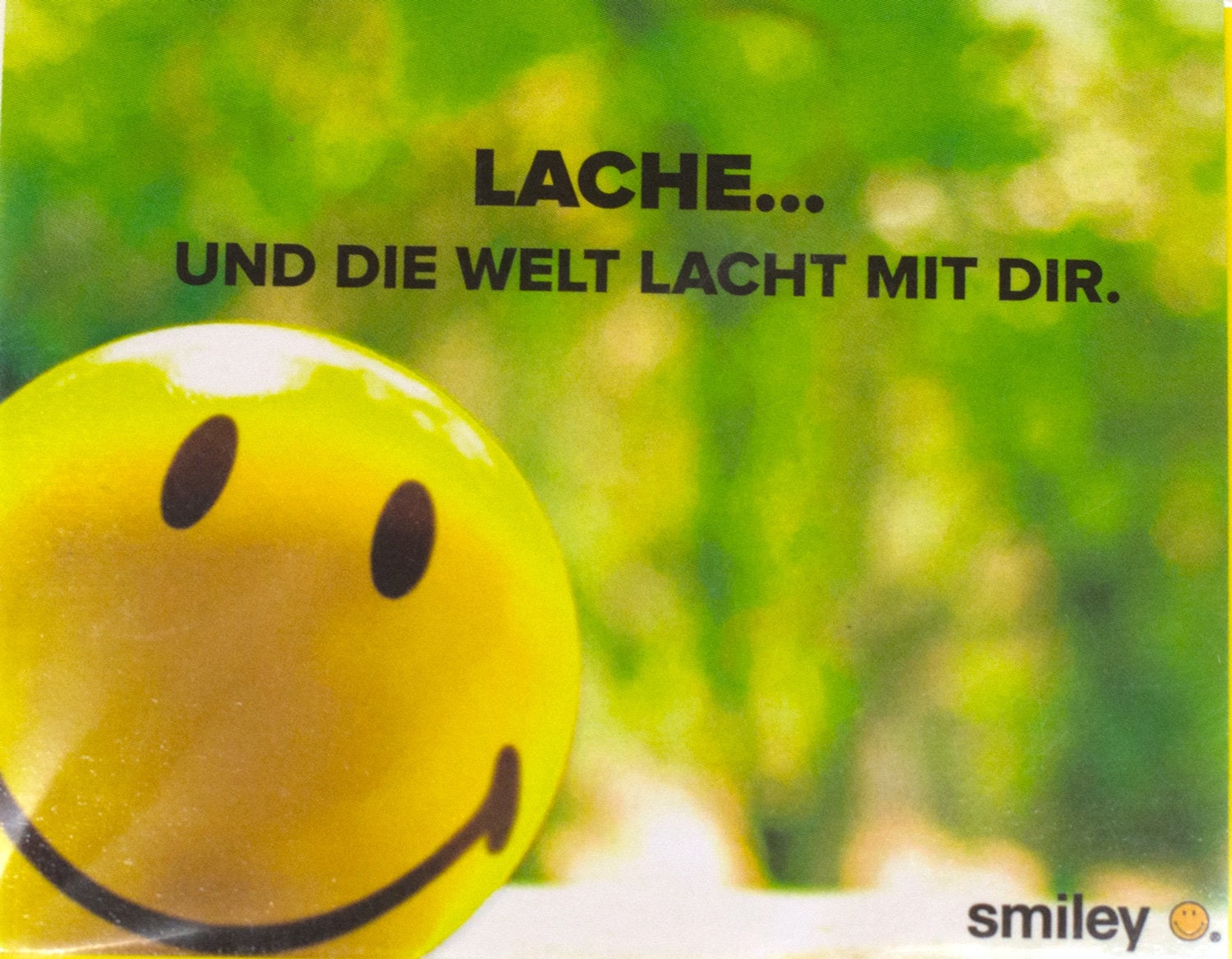 Mini Grußkarten Smiley / Spruch mit Umschlag Etsy