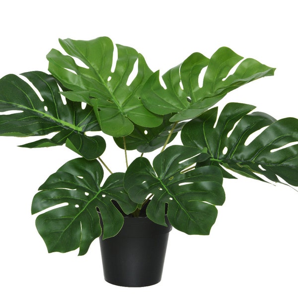 Kunstpflanze Monstera im Topf 25cm