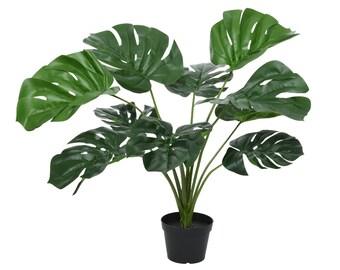 Kunstpflanze Monstera im Topf 66cm grün