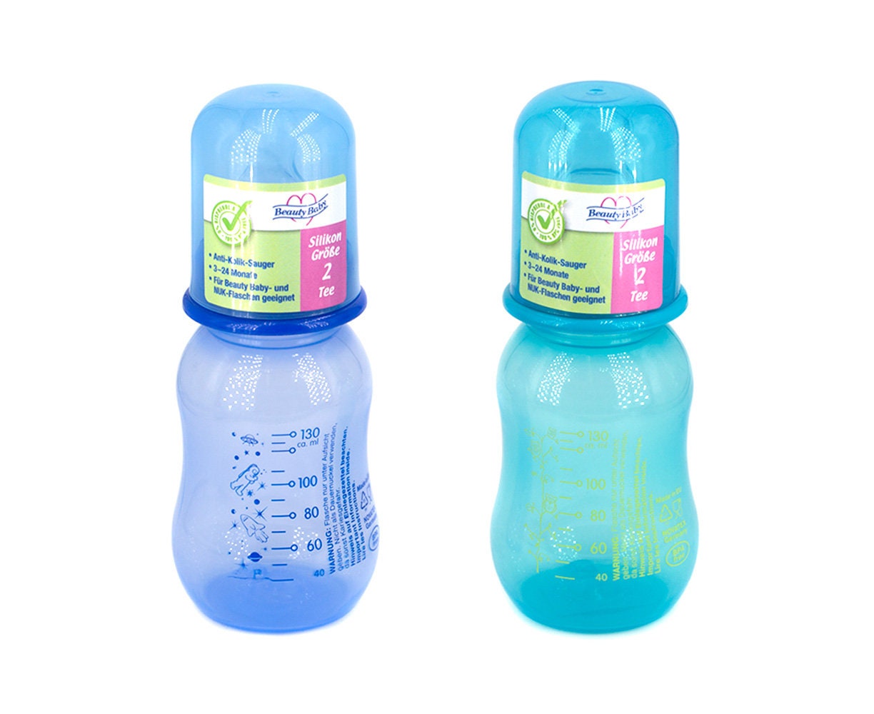 Baby Feeding Bottle (Regular Neck & Liquid Silicone Teat )-125ml X Pack Of  1