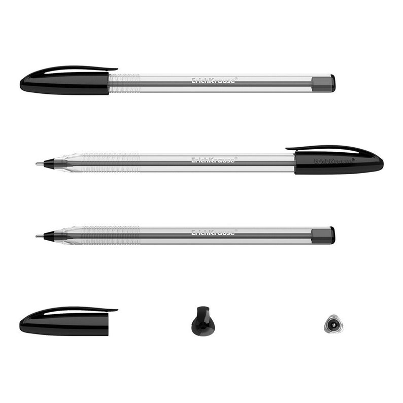 Stylo à bille U-108 Classic 0,3 mm paquet de 50 noir image 2