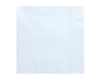 Tovaglioli carta 33 x 33 cm 3 veli 20 pezzi azzurro